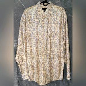 ↖️↖️↖️NWOT Men's Jhane Barnes Dress Shirt; Size XL↗️↗️↗️